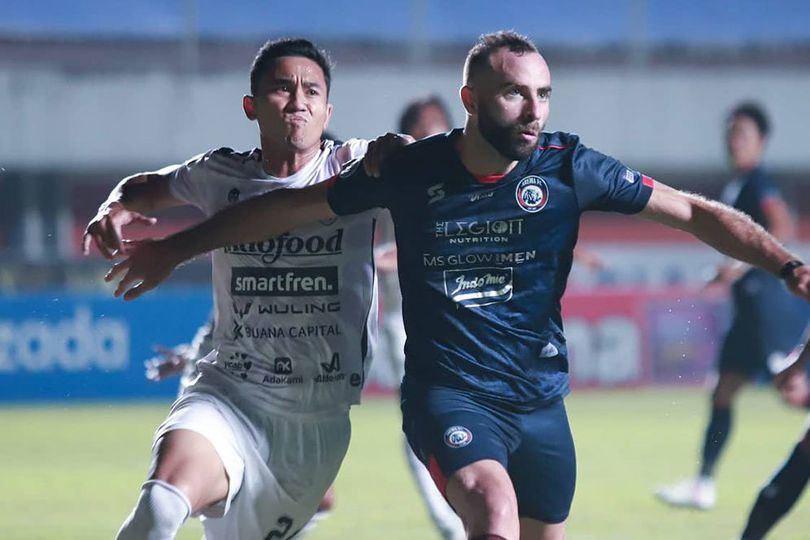 BRI Liga 1 2021/2022: Diimbangi Bali United, Arema FC Mengaku Layak Menang