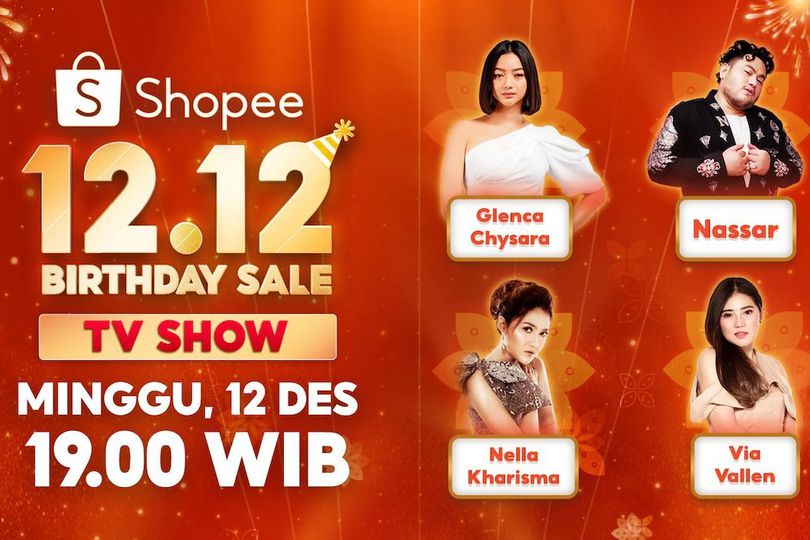 Oppa Nassar, Nella Kharisma, & Via Vallen Siap Goyang Panggung Shopee 12.12 Birthday Sale TV Show