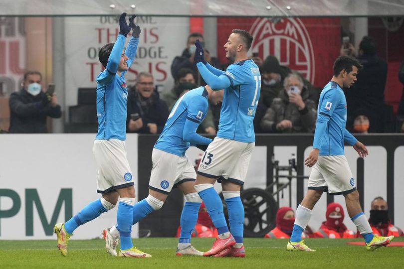 Hasil Pertandingan AC Milan vs Napoli: Skor 0-1