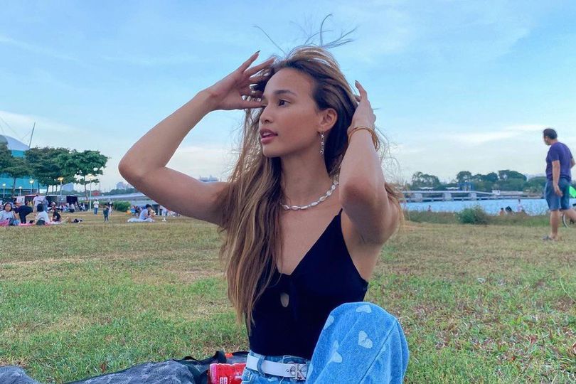 Iman Fandi Ahmad, Putri Legenda Singapura, Blasteran Afrika Selatan, Diva Cantik Jelita