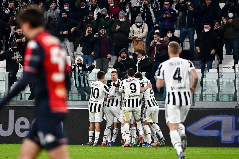 Hasil Pertandingan Juventus vs Genoa: Skor 2-0