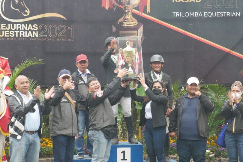 Jawa Barat Juara Umum Kejuaraan Berkuda KASAD Cup 2021 Jawa Barat Juara Umum Kejuaraan Berkuda KASAD Cup 2021