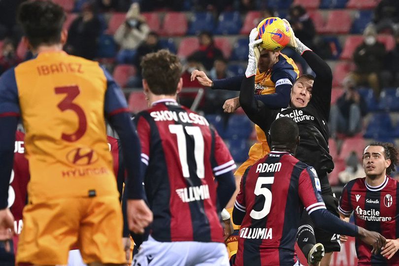 Man of the Match Bologna vs AS Roma: Lukasz Skorupski