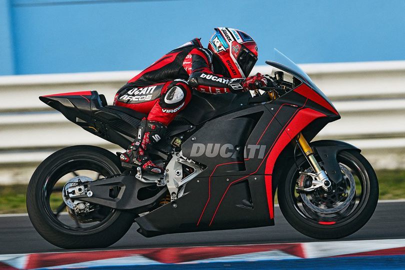 Ducati Resmi Pamerkan Motor MotoE, Sudah Dijajal di Misano