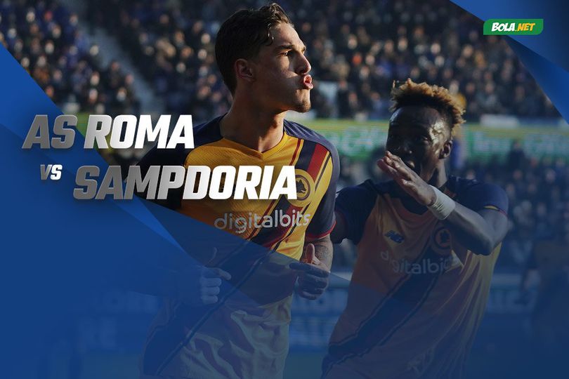 Data dan Fakta Serie A: AS Roma vs Sampdoria