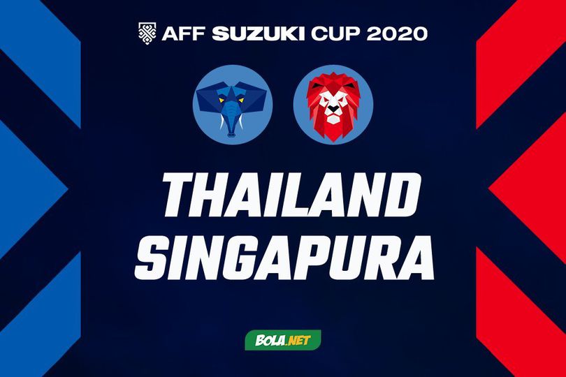 Hasil Piala AFF 2020: Bungkam Singapura 2-0, Thailand Juara Grup A