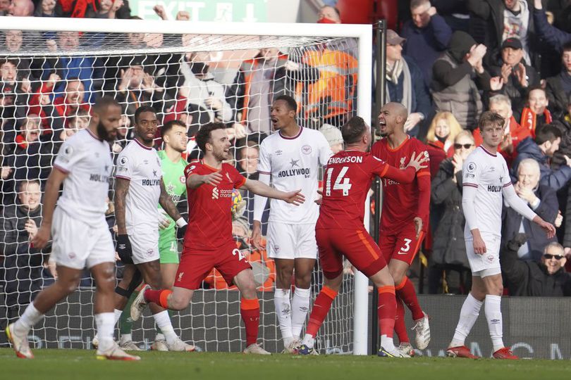 Hasil Pertandingan Liverpool vs Brentford: Skor 3-0