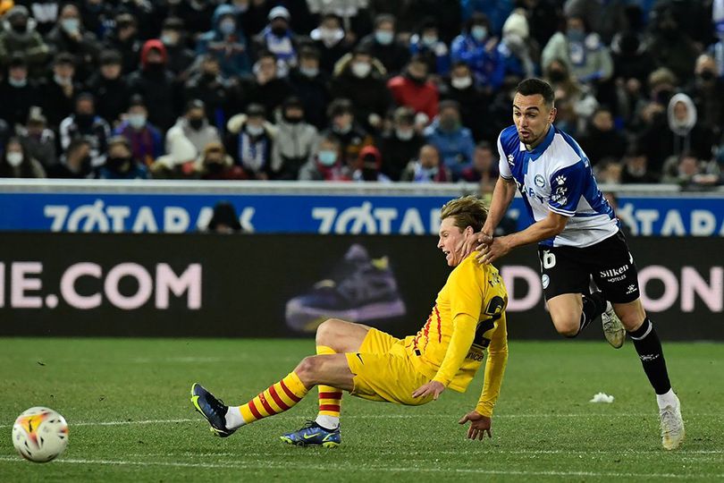 Man of the Match Deportivo Alaves vs Barcelona: Frenkie de Jong