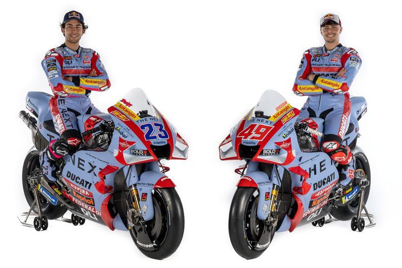 Galeri Foto: Pamer Warna Unik, Gresini Racing Resmi Luncurkan Skuad MotoGP 2022