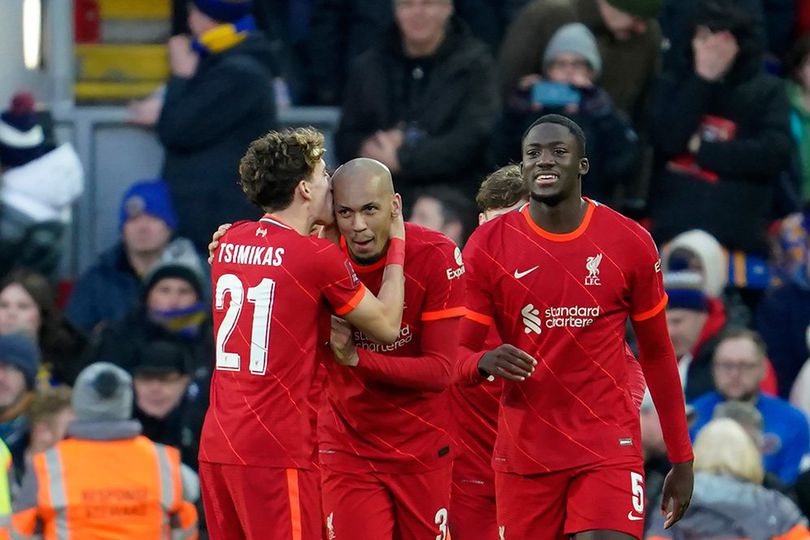 Man of the Match Liverpool vs Shrewsbury Town: Fabinho