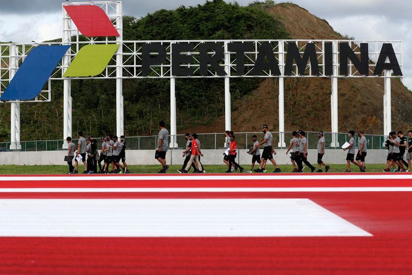 Persiapan Balapan, Para Rider MotoGP Jalani Track Walk di Sirkuit Mandalika