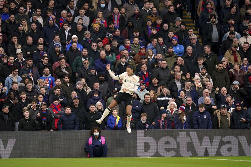 Hasil Pertandingan Crystal Palace vs Liverpool: Skor 1-3