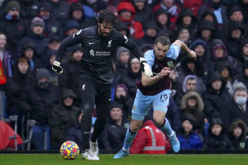 Man of the Match Burnley vs Liverpool: Alisson Becker