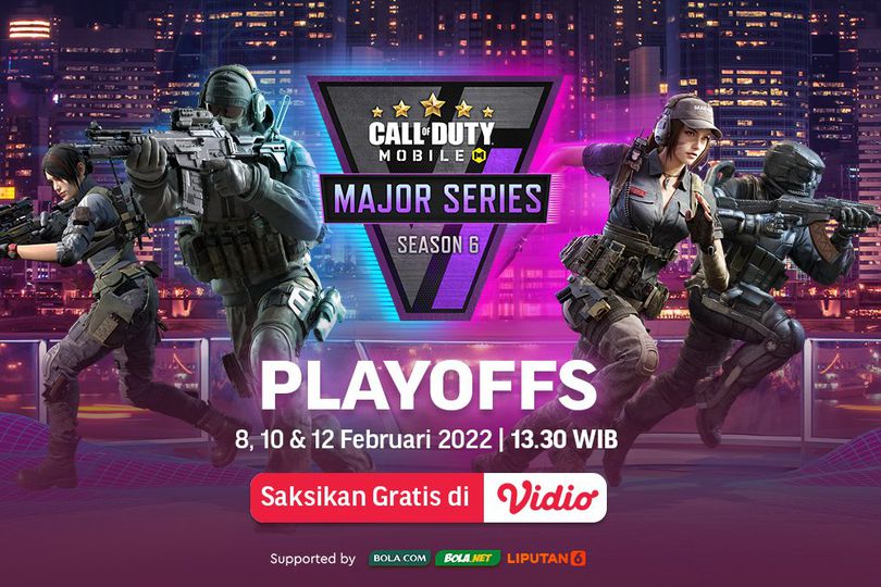 Jadwal Live Streaming CODM Major Series Season 6 di Vidio Pekan Ini