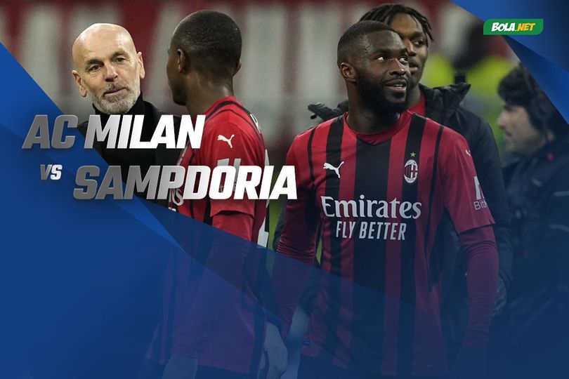 Data dan Fakta Serie A: AC Milan vs Sampdoria