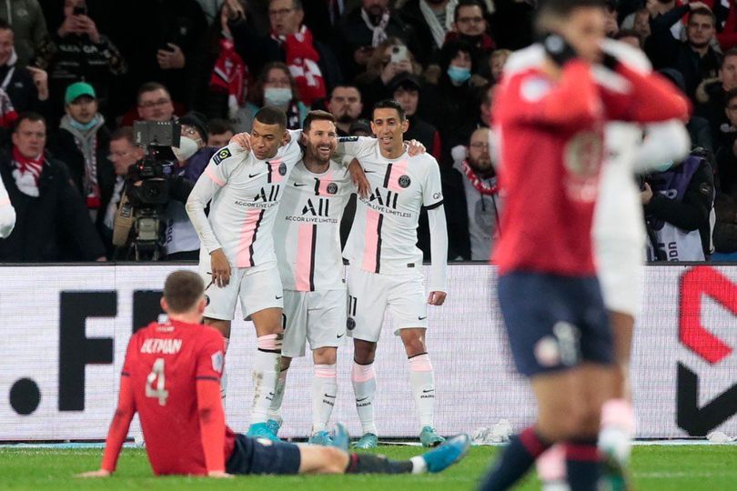 Hasil Pertandingan Lille vs PSG: Skor 1-5