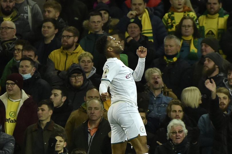 Man of the Match Norwich City vs Manchester City: Raheem Sterling