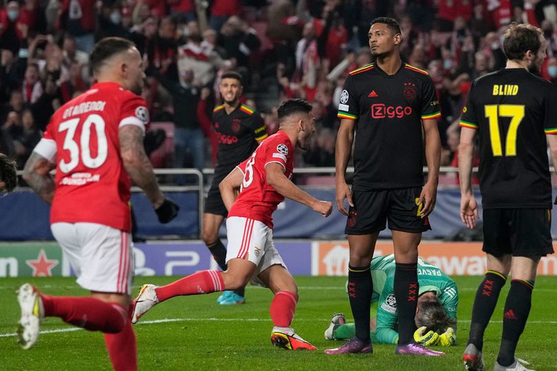 Liga Champions: Seru dan Sengit! Duel Benfica vs Ajax Amsterdam Berakhir Imbang