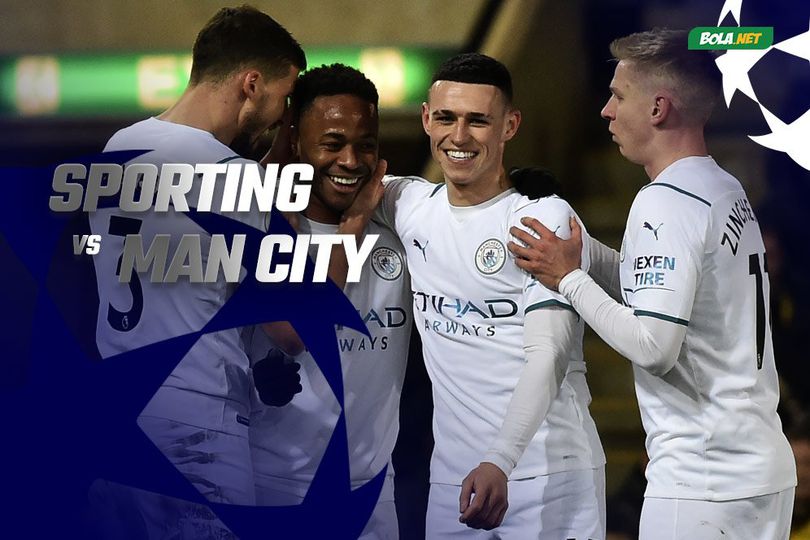 Data dan Fakta Liga Champions: Sporting Lisbon vs Manchester City