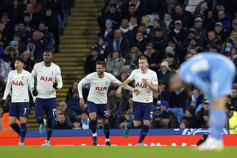 Hasil Pertandingan Manchester City vs Tottenham: Skor 2-3