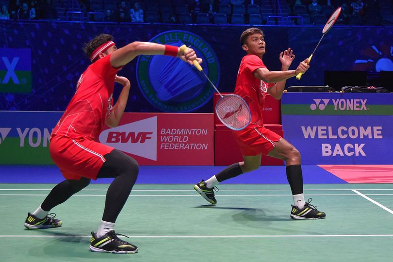 Gokil! Usai Sikat The Minions, Bagas/Fikri Kalahkan The Daddies & Juara All England 2022