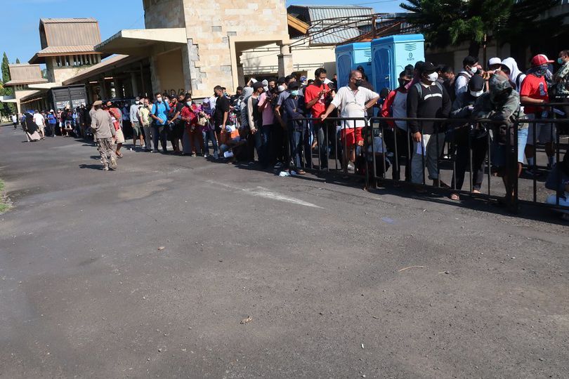 Begini Suasana Penukaran Tiket untuk Nonton MotoGP Mandalika 2022 Begini Suasana Penukaran Tiket untuk Nonton MotoGP Mandalika 2022