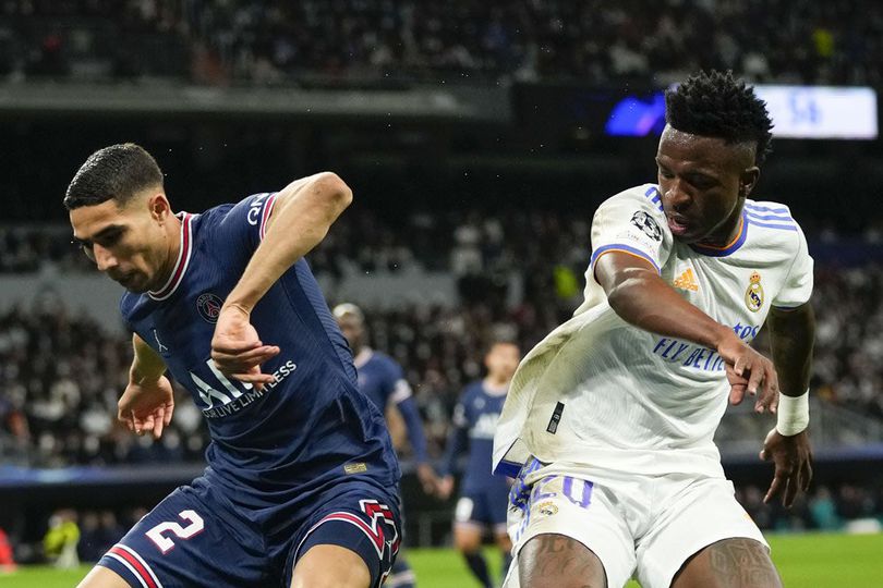 Achraf Hakimi vs Real Madrid: Bek Kanan Terbaik Habis Dimasak Tuan Muda Vini Achraf Hakimi vs Real Madrid: Bek Kanan Terbaik Habis Dimasak Tuan Muda Vini