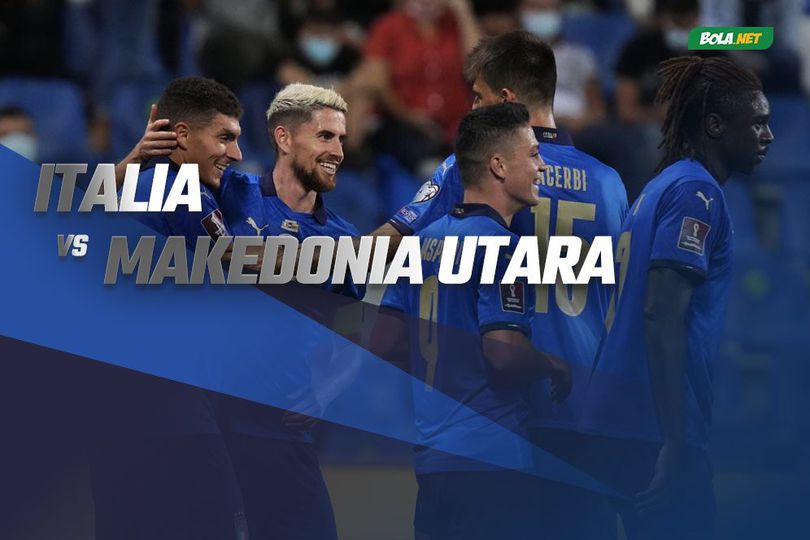 Link Live Streaming Playoff Piala Dunia 2022: Italia vs Makedonia Utara di Mola TV