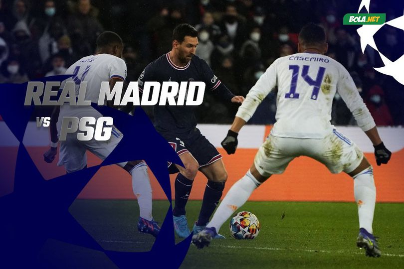 Data dan Fakta Liga Champions: Real Madrid vs PSG