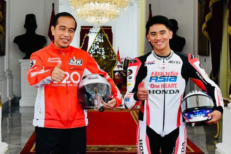 Parade Bareng Rider MotoGP, Mario Aji Mohon Dukungan Jelang Balapan di Mandalika