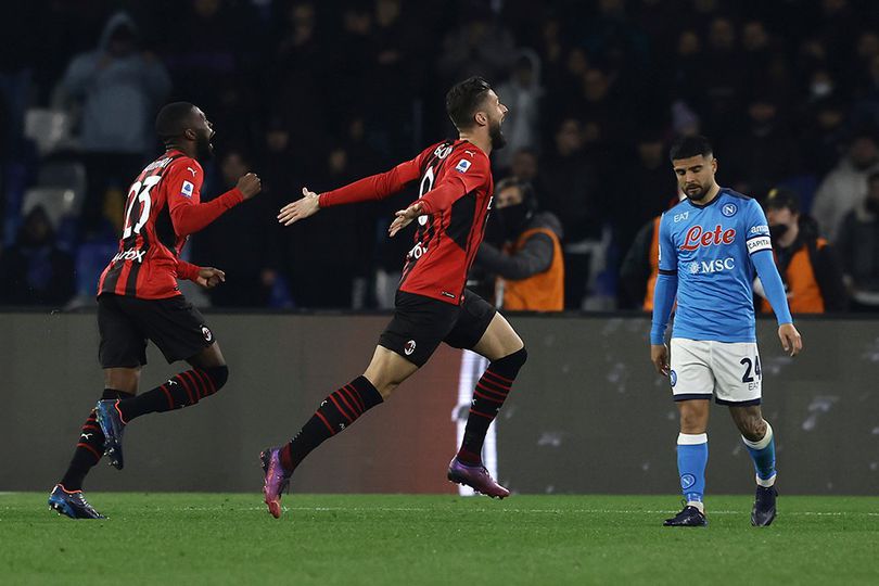 Babak Belur di Laga Napoli vs Milan, Ini Kata Olivier Giroud