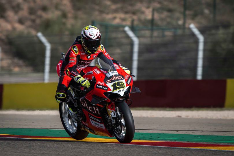 Hasil Superpole Race WorldSBK Aragon: Alvaro Bautista Sabet Kemenangan