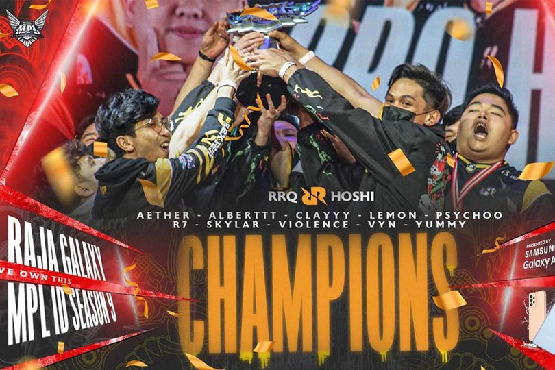 Selamat, RRQ Hoshi Juara MPL ID Season 9