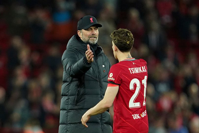 Man of the Match Liverpool vs Benfica: Kostas Tsimikas