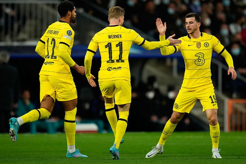 Rapor Pemain Chelsea Saat Kalahkan Real Madrid: Trio Mount, Werner, dan Havertz Berbahaya!