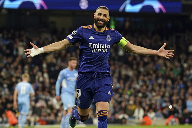 Cetak Dua Gol ke Gawang Man City, Karim Benzema Torehkan Sederet Rekor Fantastis