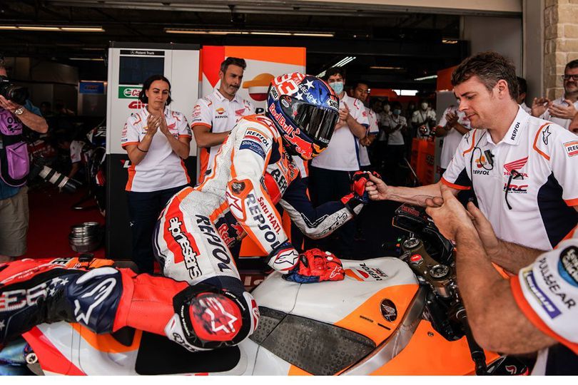 Fantastis di Austin, Marc Marquez Ngaku Masih Dihantui Insiden Mandalika Fantastis di Austin, Marc Marquez Ngaku Masih Dihantui Insiden Mandalika