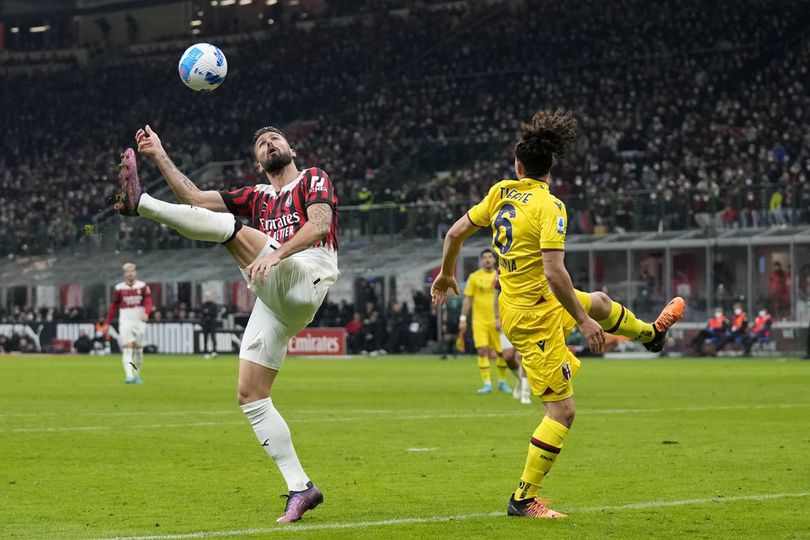 AC Milan vs Bologna, 33 Shots tapi 0 Gol, Ini Penjelasan Giroud