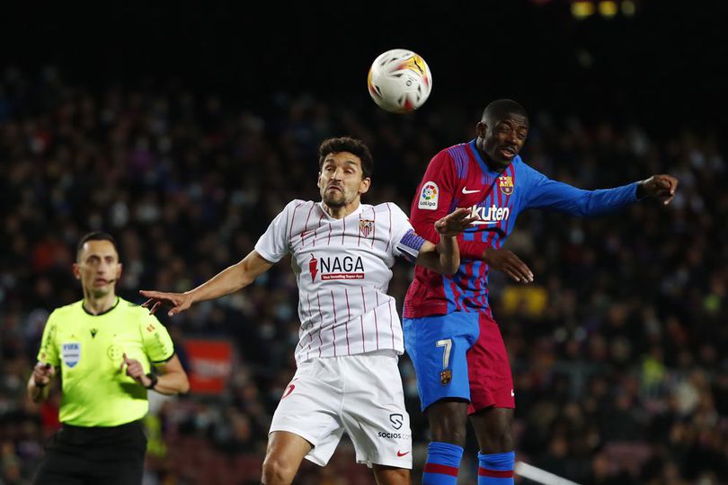 Man of the Match Barcelona vs Sevilla: Ousmane Dembele