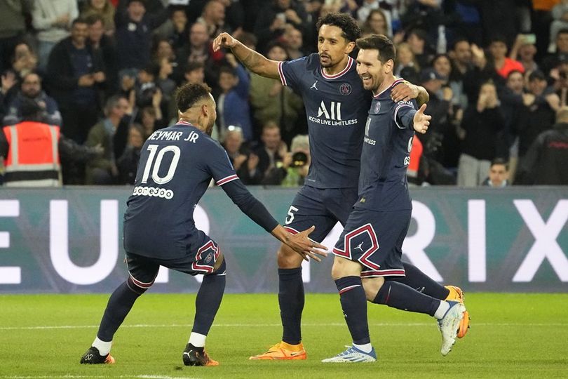 Hasil Pertandingan PSG vs Lens Gol Indah Lionel Messi dan Gelar Juara