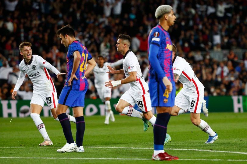 Hasil Pertandingan Barcelona vs Eintracht Frankfurt: Skor 2-3 (Agg. 3-4)