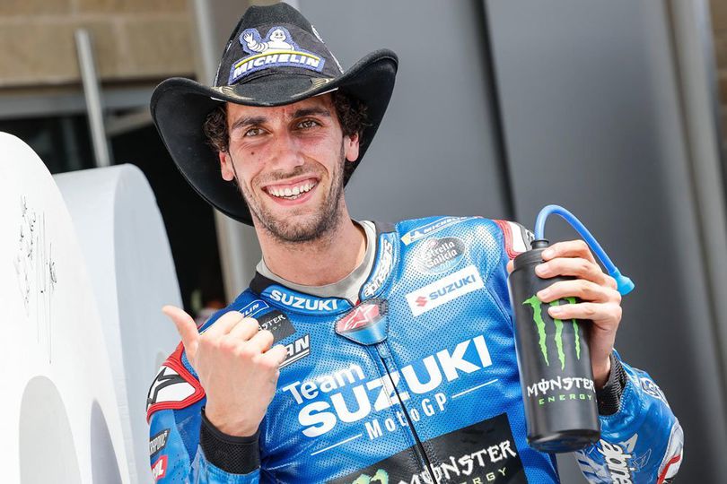 Kaget Naik Podium di Austin, Alex Rins Puji Ketangguhan Bastianini-Miller