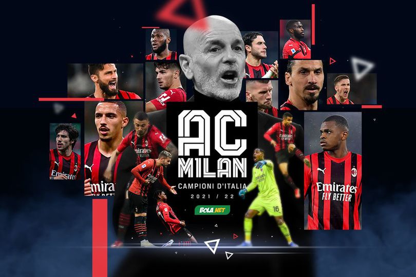 Selamat! AC Milan Juara Serie A Musim 2021/22