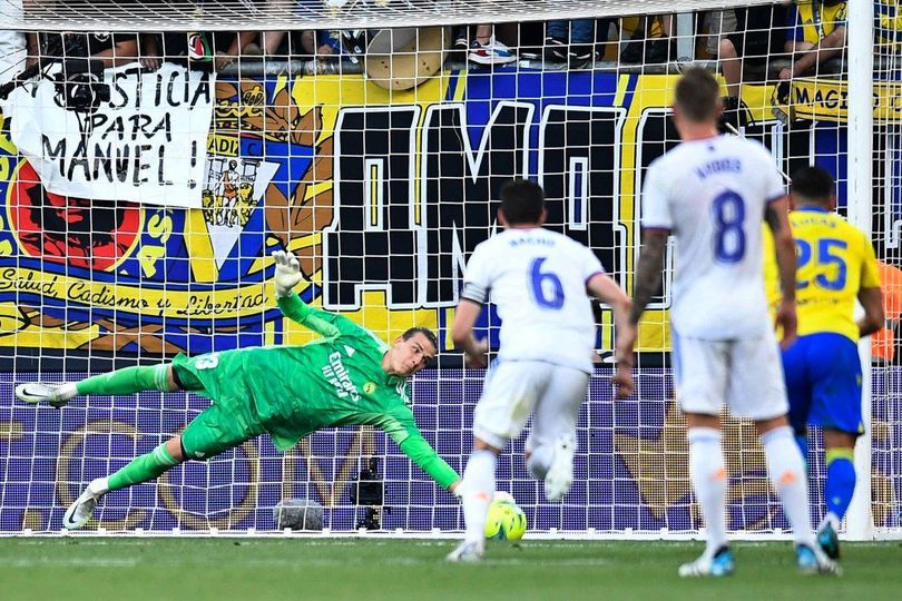 Man of the Match Cadiz vs Real Madrid: Andriy Lunin