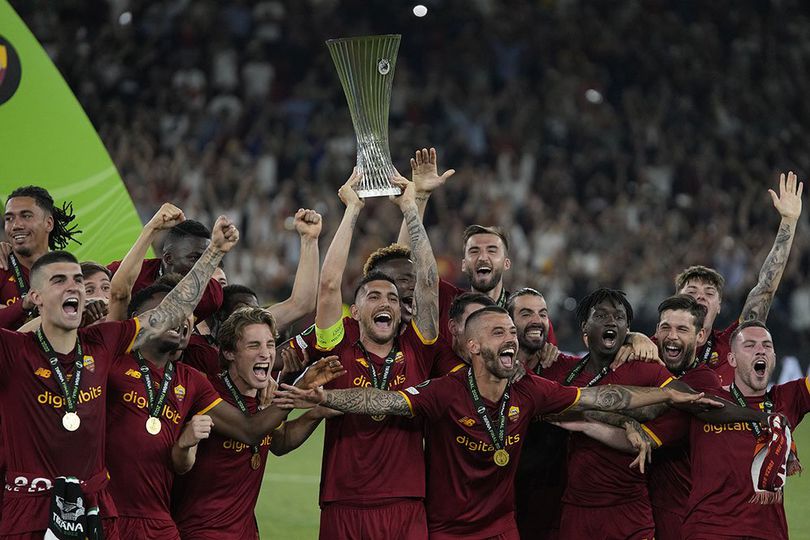 Selamat! AS Roma Resmi Jadi Juara Perdana UEFA Conference League