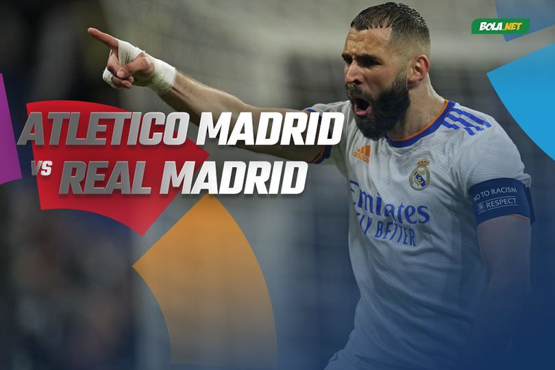 Link Live Streaming Atletico Madrid vs Real Madrid di Vidio, 9 Mei 2022