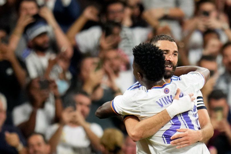 Rapor Pemain Real Madrid Kala Bantai Levante: Vinicius Fenomenal, Benzema dan Modric Tua-Tua Keladi!