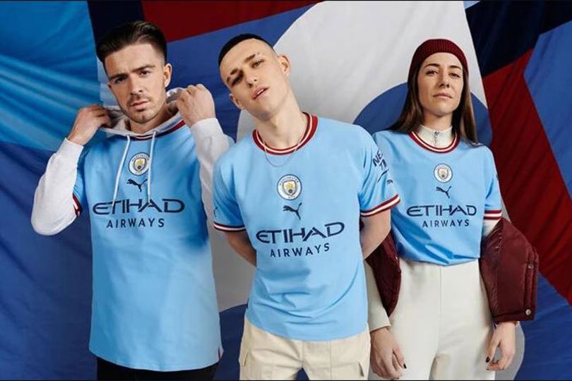 Manchester City Rilis Jersey Home 2022-23: Vintage Cakep!