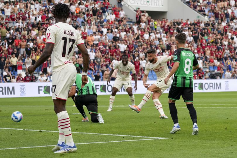 Hasil Pertandingan Sassuolo vs AC Milan: Skor 0-3