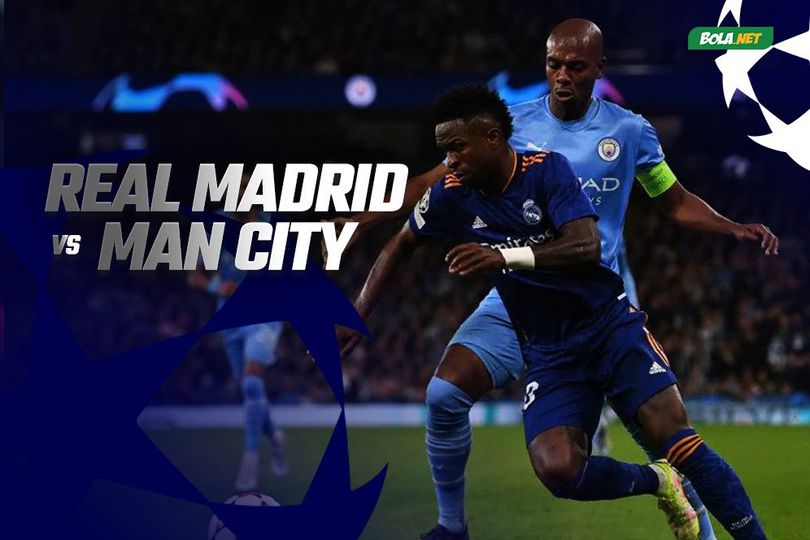 Jadwal dan Live Streaming Real Madrid vs Manchester City di Vidio Hari Ini, Kamis 5 Mei 2022